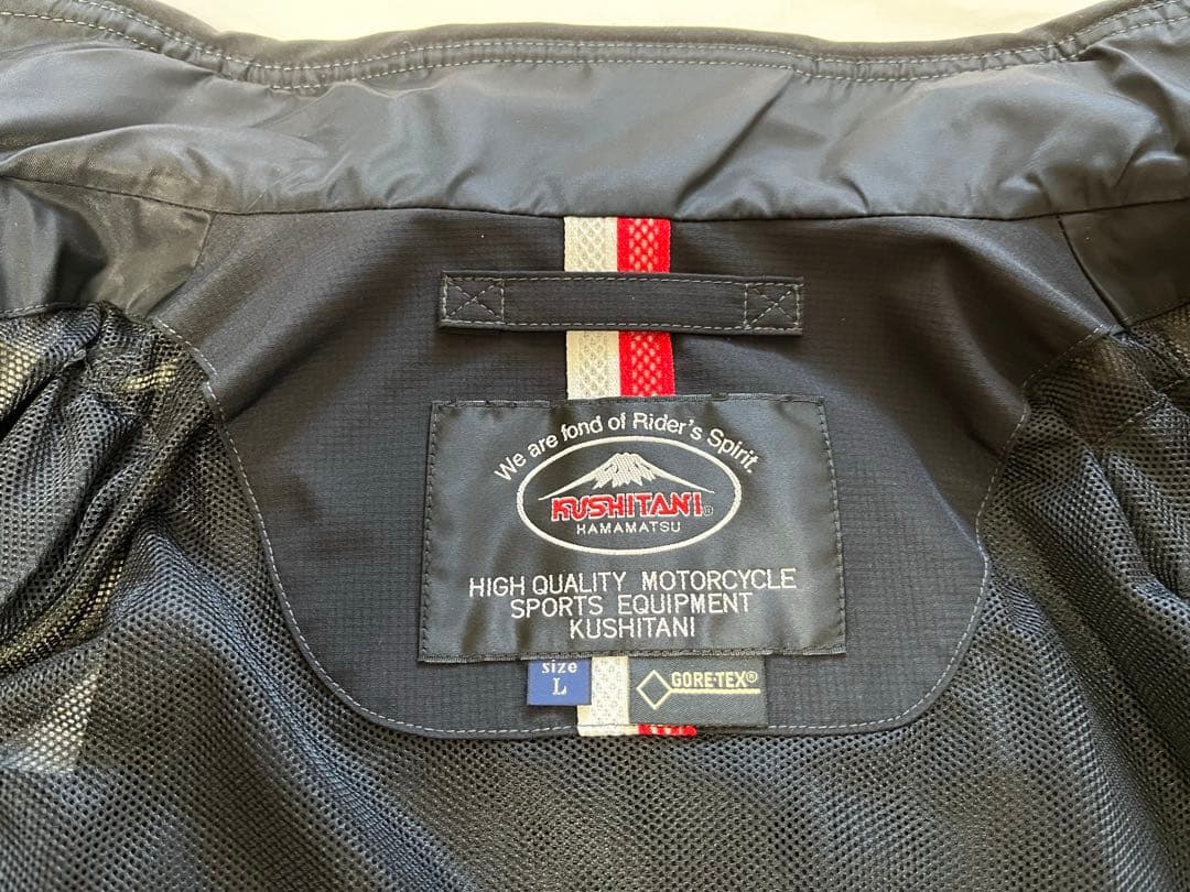 クシタニ　ゴアテックスオールウェザージャケット Ｌサイズ　インナーダウン付き