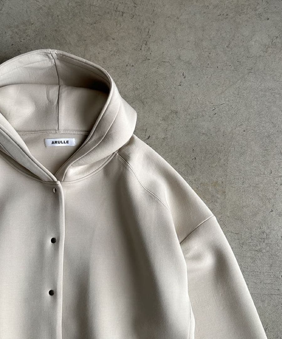 ARULLE フロントスナップダイバーパーカー