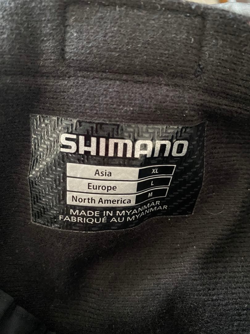 【美品】シマノ防水防寒着上下セット（XLサイズ）