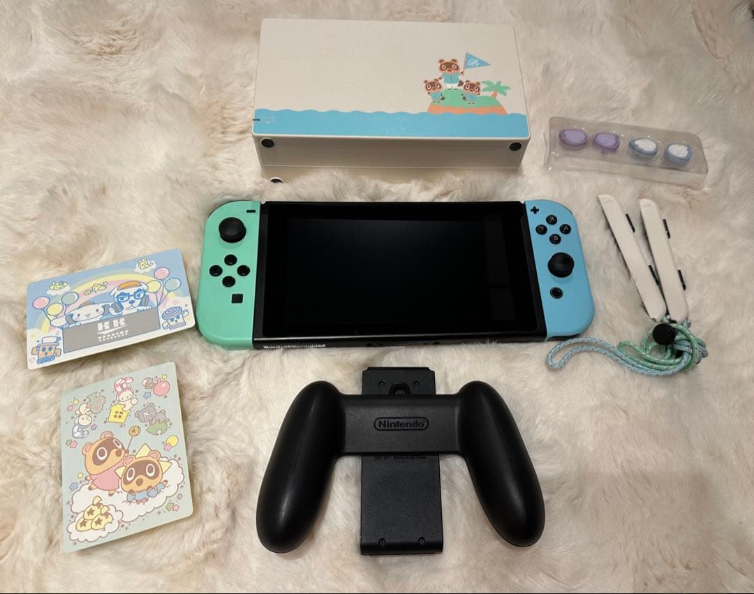 あつ森コラボSwitch本体・SDカードありおまけ付き