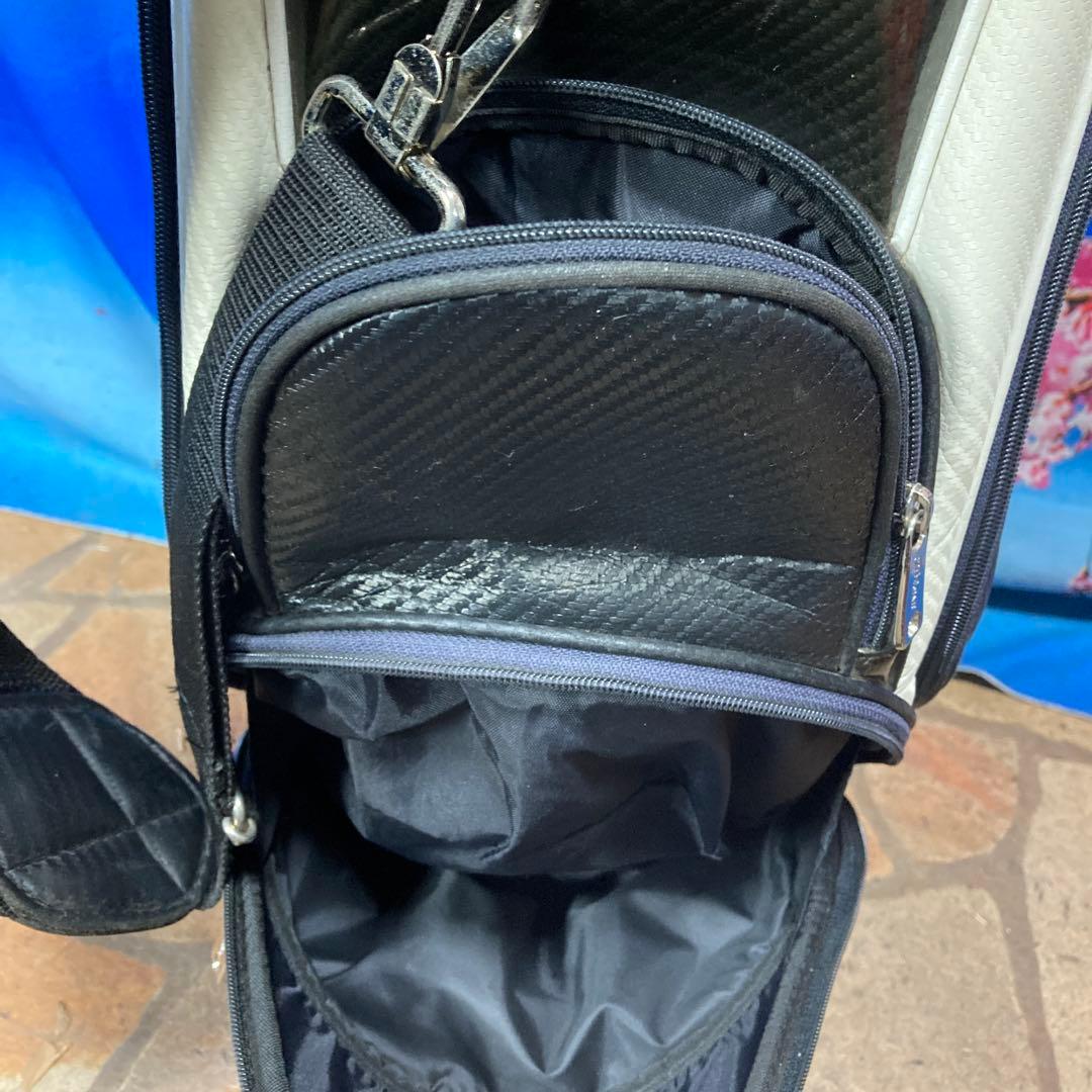 寶BU-1095 Titleistキャディバッグ ブラックホワイト CB731