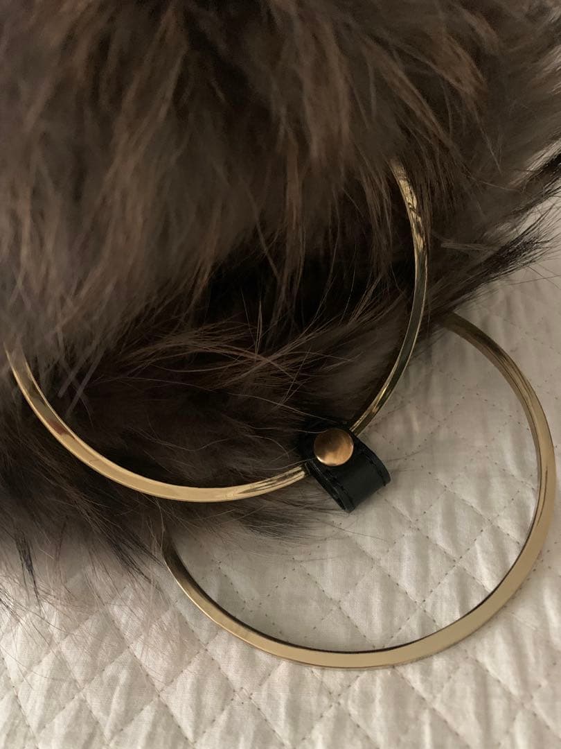 VIOLAdOROヴィオラドーロファー付きかごバッグ