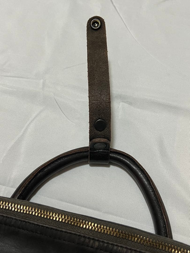 RRLレザーブリーフケース　革鞄　ビジネスバッグ