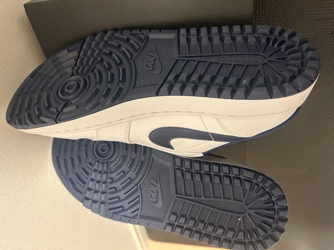 【新品未使用】28.5cm ナイキ エア ジョーダン 1 ミュール ゴルフ