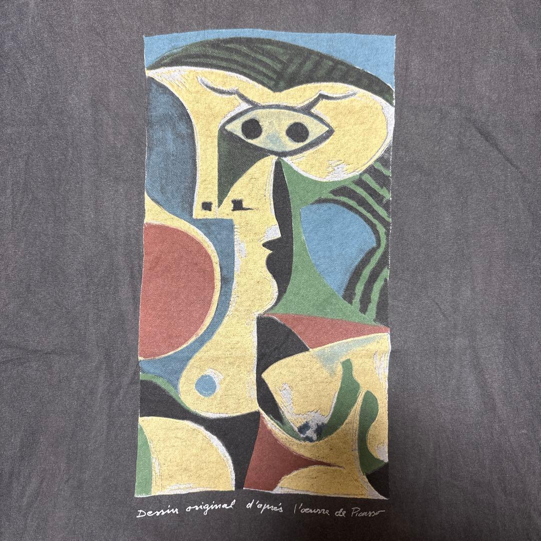 ピカソ　picasso 90s アート Tシャツ vintage ヴィ