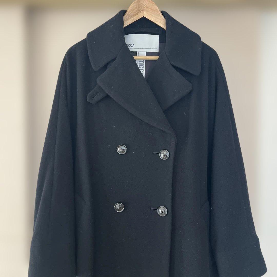 TICCA テントコート　ブラック　黒