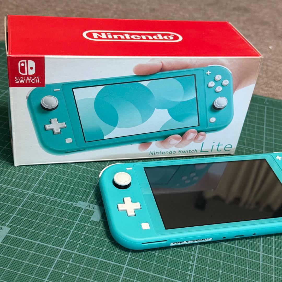 Nintendo Switch Lite ターコイズ 本体 ほぼ新品　即日発送