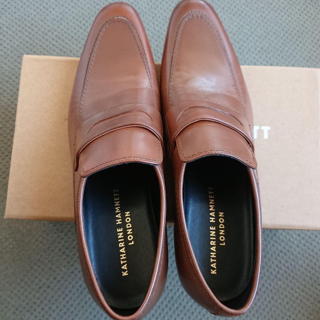 新品未使用 キャサリン・ハムネット ロンドン レザーシューズ