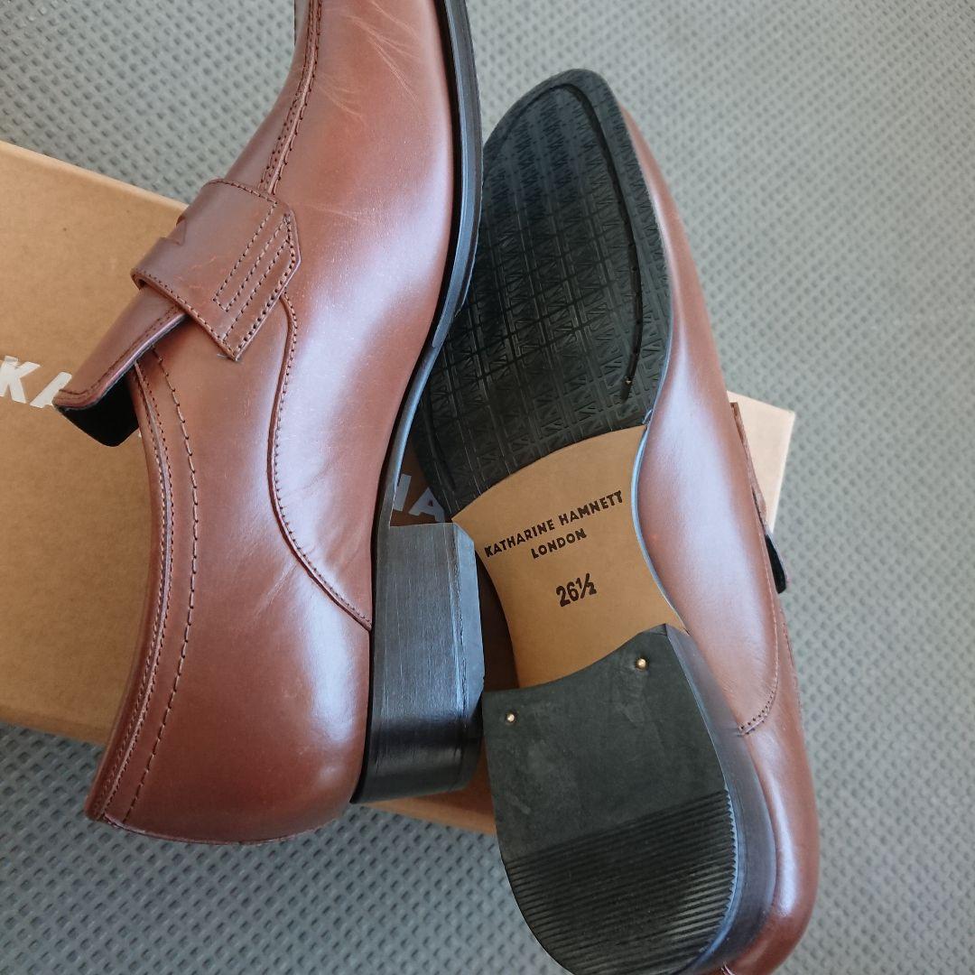 新品未使用 キャサリン・ハムネット ロンドン レザーシューズ