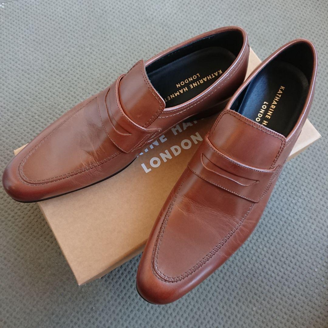 新品未使用 キャサリン・ハムネット ロンドン レザーシューズ