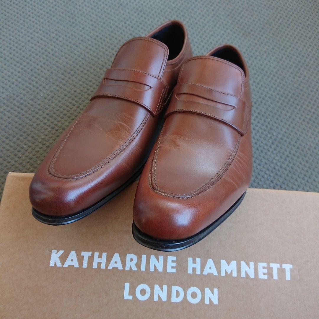 新品未使用 キャサリン・ハムネット ロンドン レザーシューズ