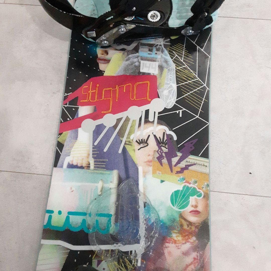 BURTON バートン Stigma 144cm RIDE LXHバインディング