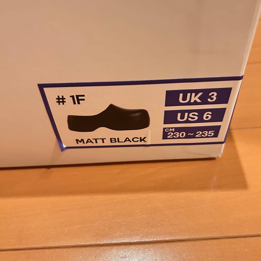 靴 ofof 1F MATT BLACK