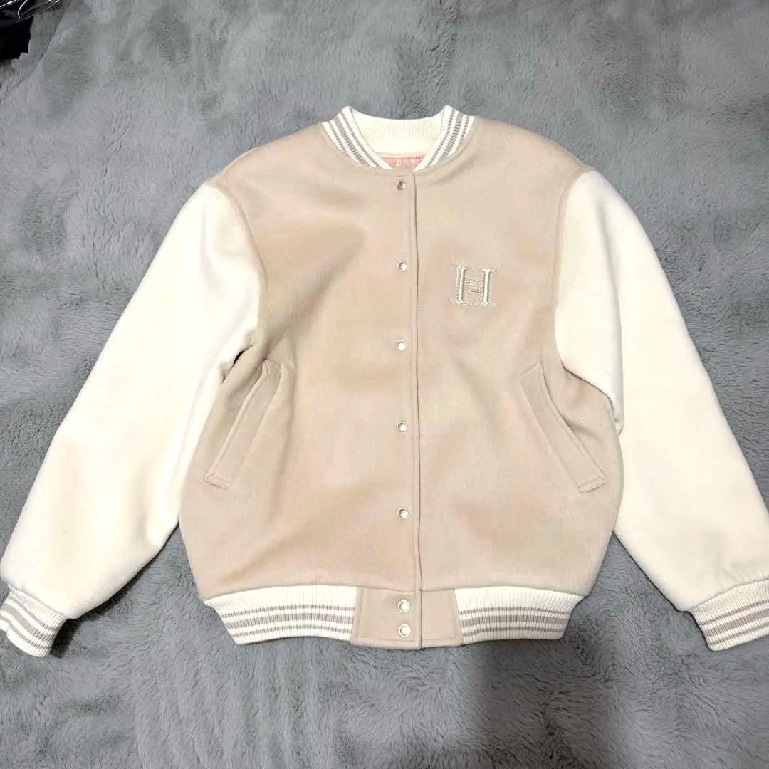 ジャケット・アウター Herlipto H Logo Varsity Jacket M