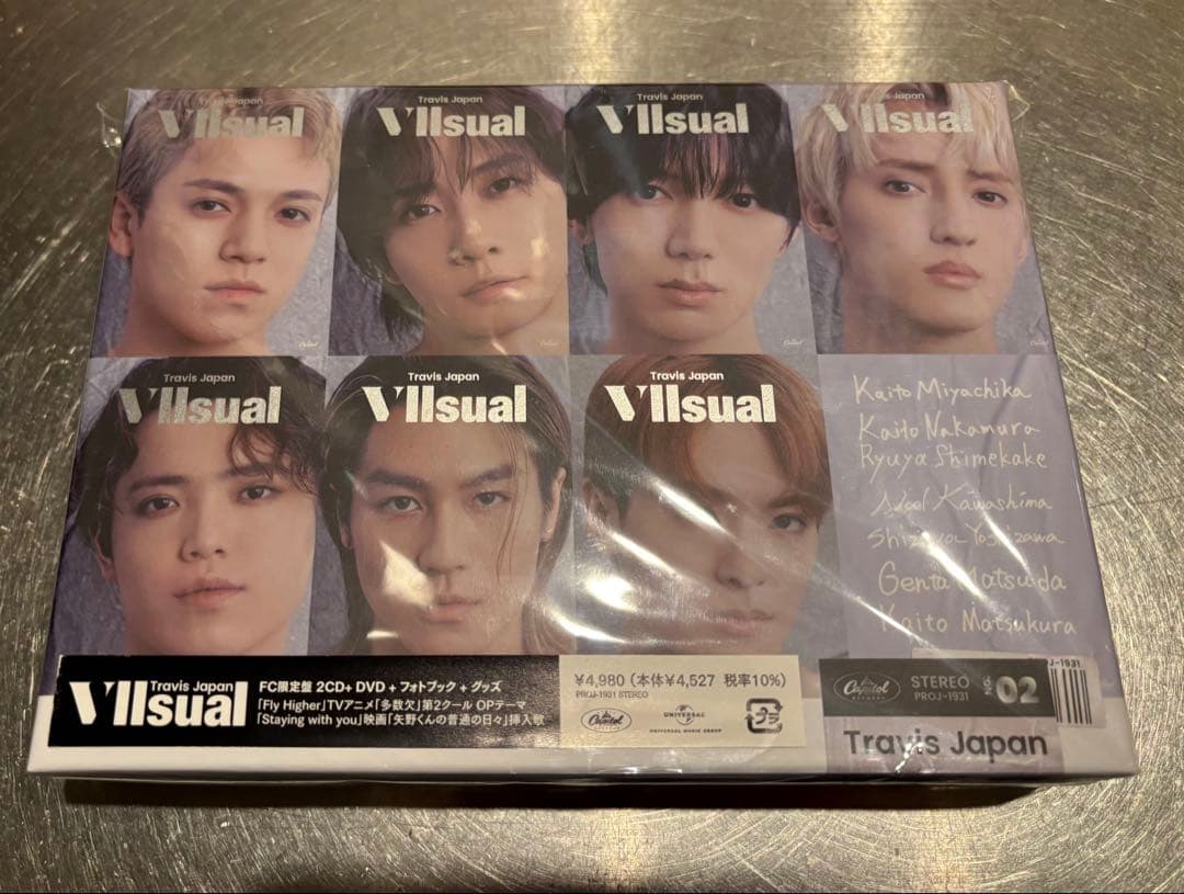 TravisJapan VIIsual FC限定盤⭐︎DVD