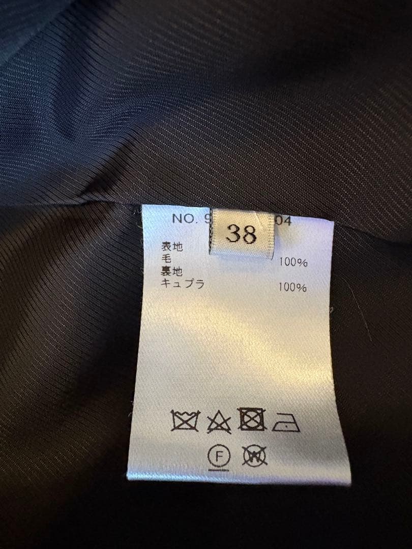 ebure エブール ダブルテーラードジャケット　ダークネイビー（サイズ38）