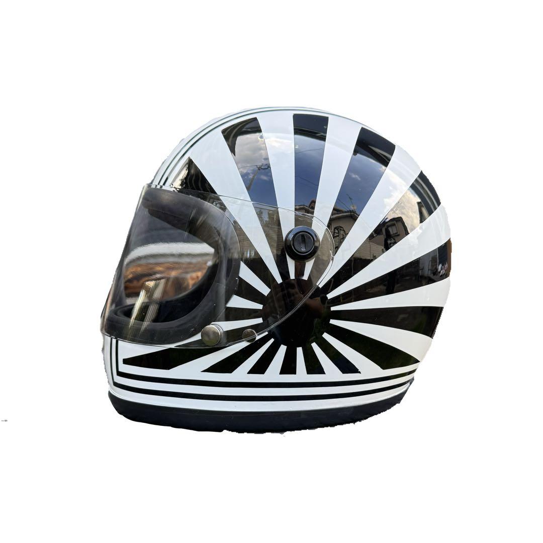 ヘルメット族ヘル日章カラービンテージレトロ新品未使用品　SG・PSCマーク取得