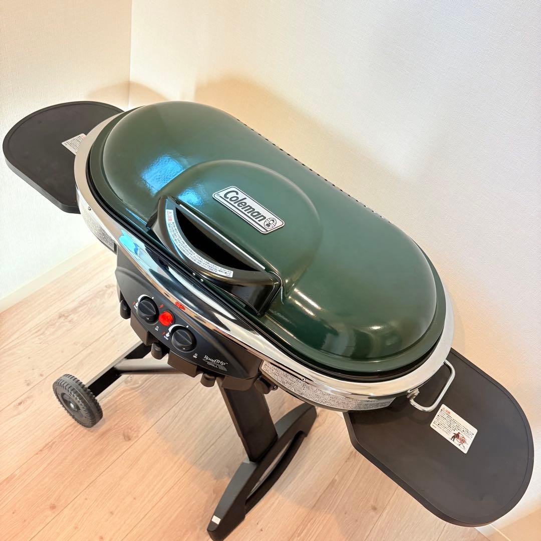 【限定カラー】Coleman ロードトリップグリル LXE-J グリーン　BBQ