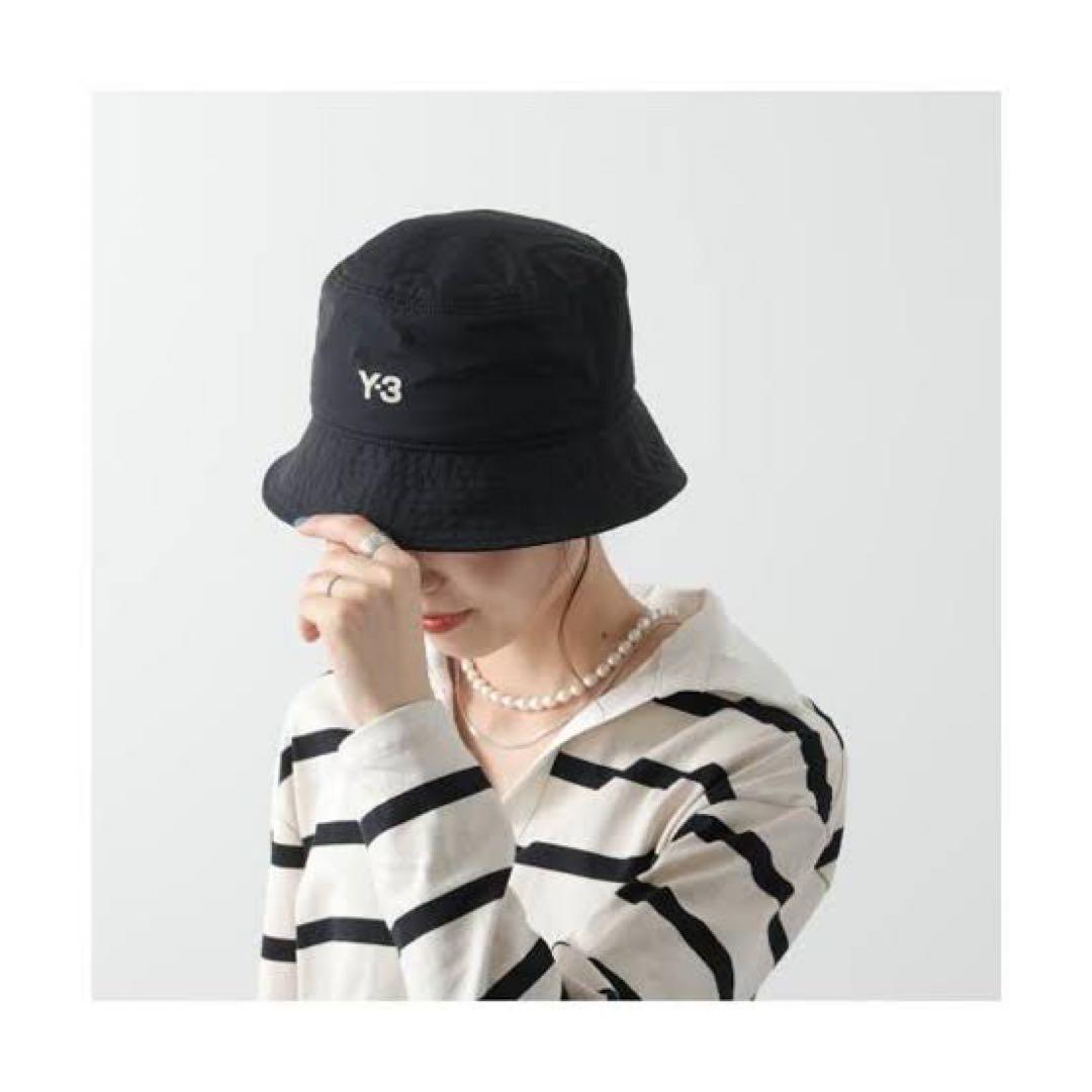 Y-3正規品❗️新品紙タグ付き⭐️STRP B HATストライプバスケットハット