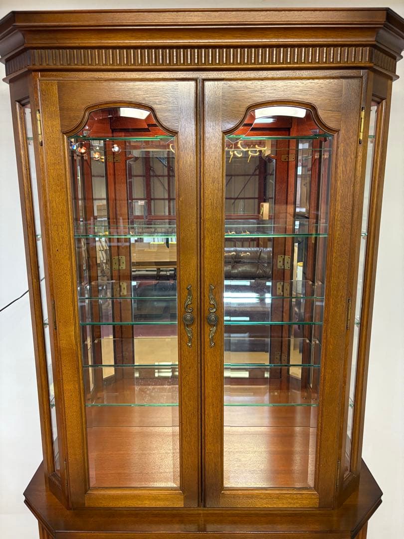 キュリオケース　コスガ　リージェントハウスシリーズ　カップボード　アンティーク