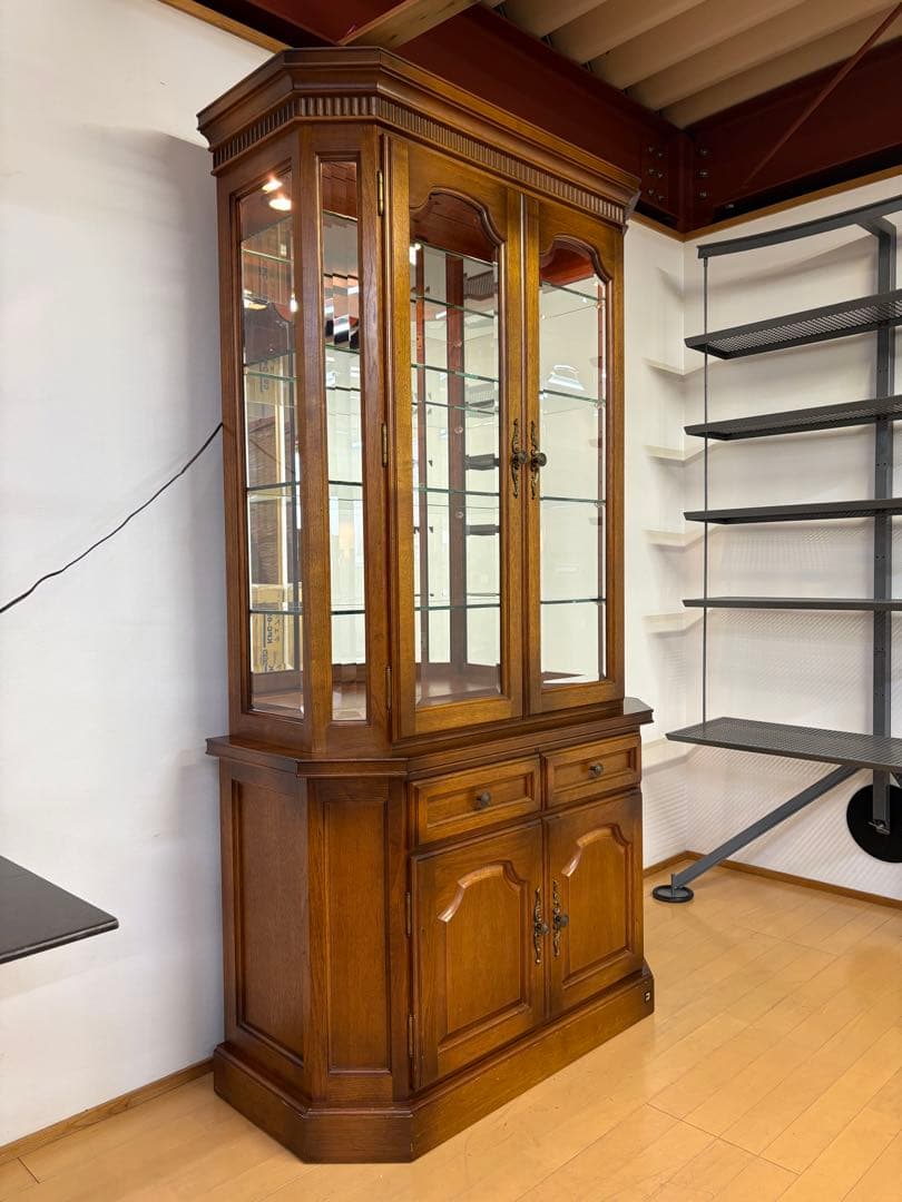 キュリオケース　コスガ　リージェントハウスシリーズ　カップボード　アンティーク