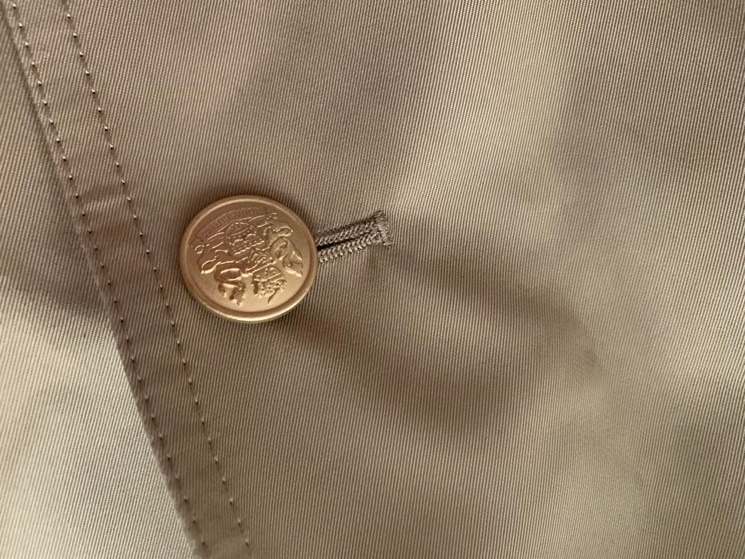 新品 Aquascutum ベージュ トレンチコート ステンカラーコート ロング