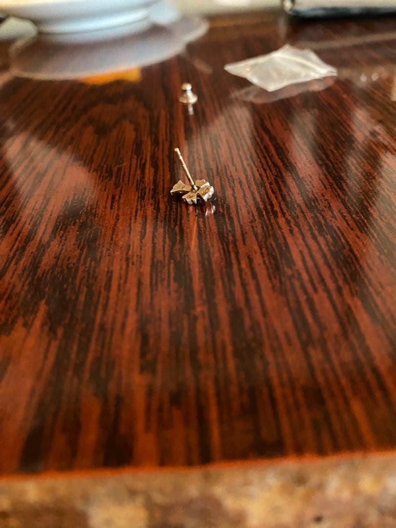 CHROME HEARTS クロスモチーフ ピアス(片耳用)