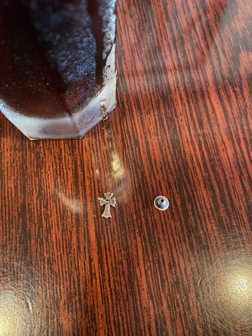 CHROME HEARTS クロスモチーフ ピアス(片耳用)