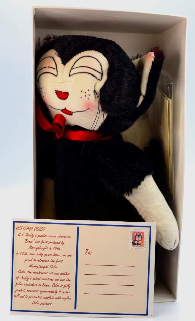 OOLOO ボンゾの友達の黒い猫 MERRYTHOUGHT