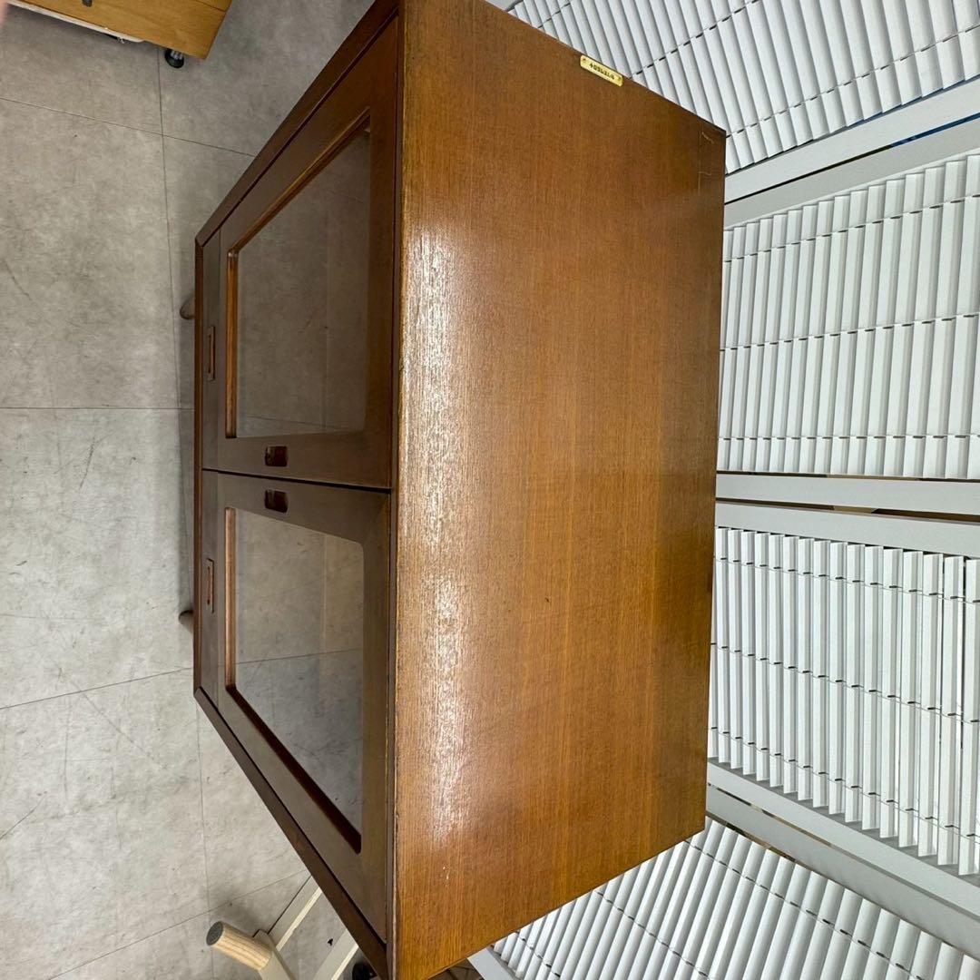 カリモク60 カップボード オーク 美品