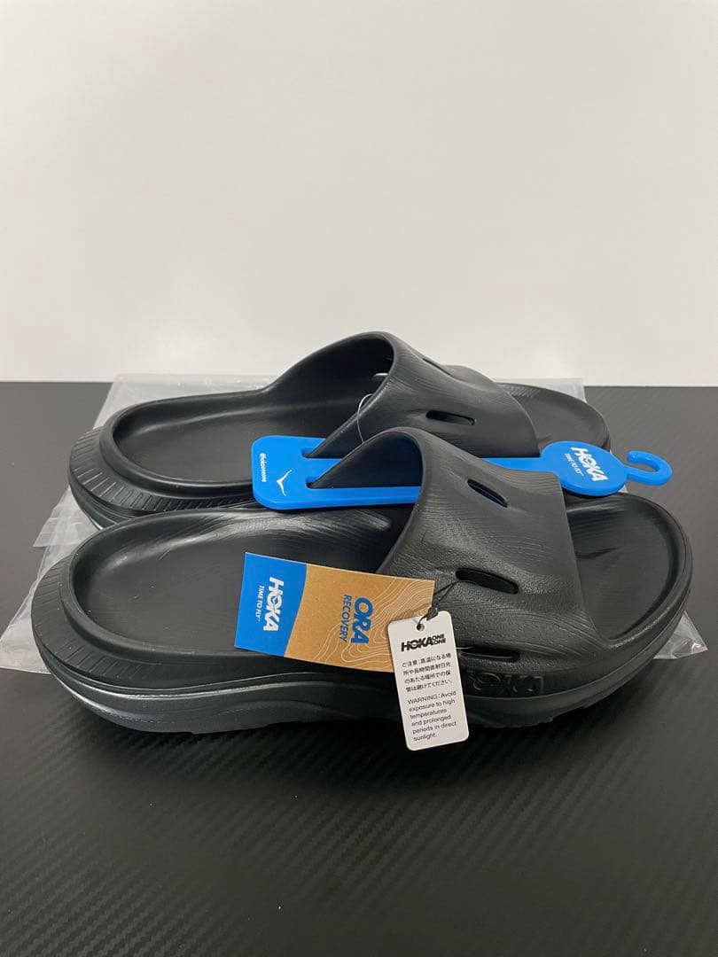 新品　未使用　HOKA ORA Recovery Sandal 27cm 黒