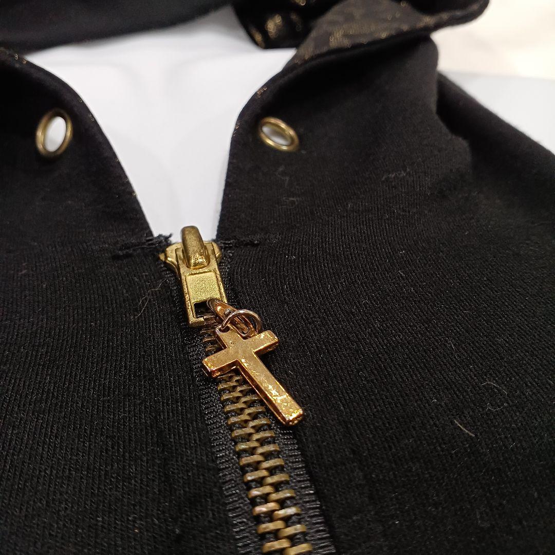 d.i.a. ノースリーブ 背中あき ビッグフード レオパード パーカー ダイヤ