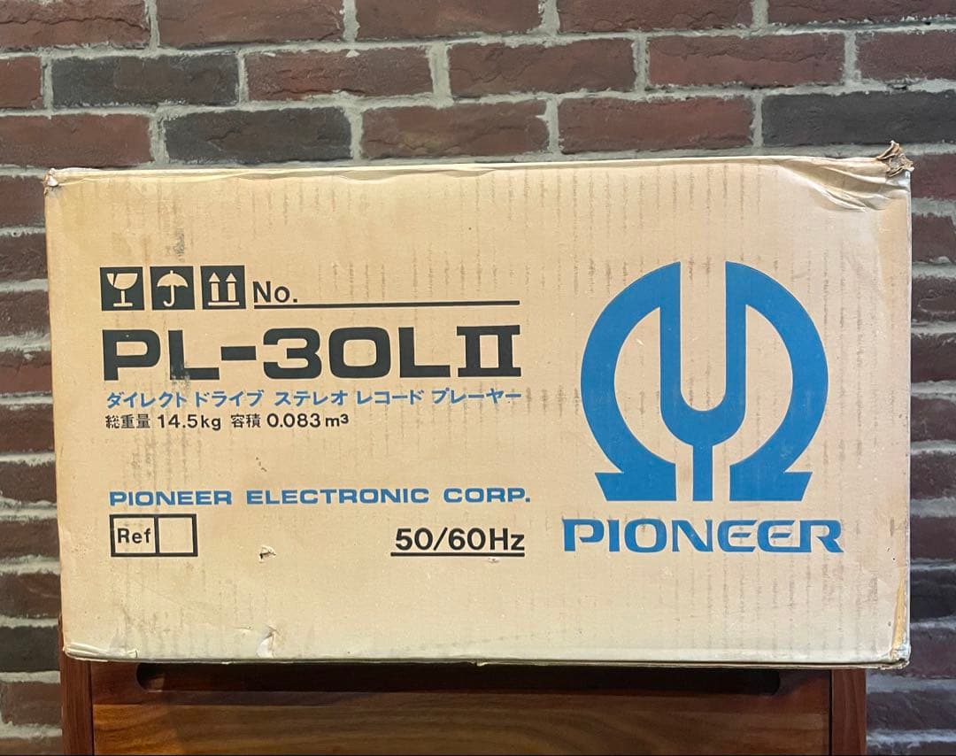 Pioneer PL 30LII ターンテーブル レコードプレイヤー奇跡の外箱付
