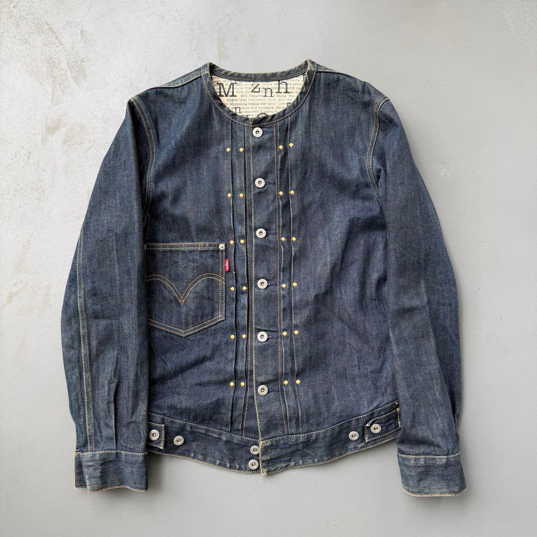 Levi's lefty デニムジャケット ノーカラー 1st Mサイズ