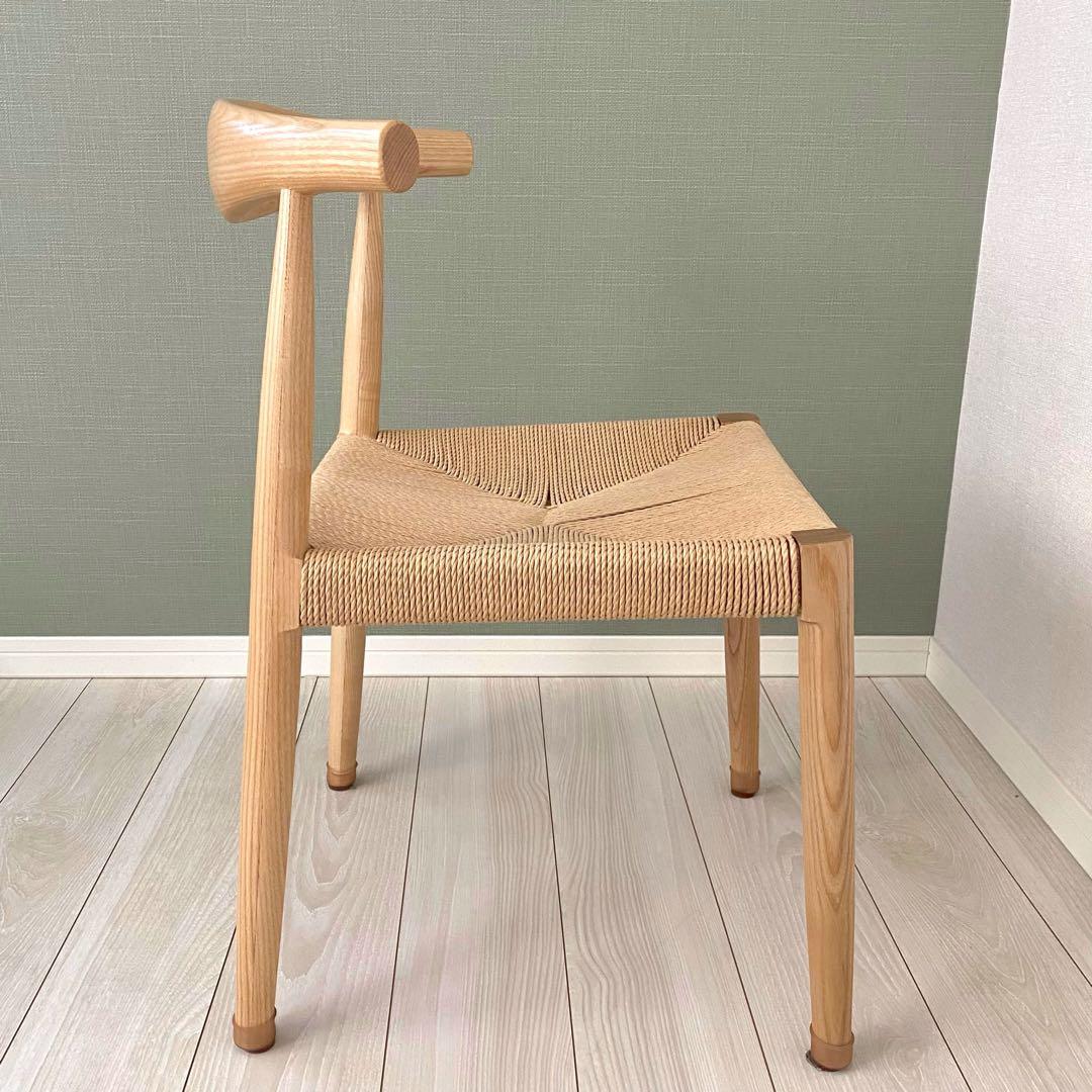 天然木 ウッド 木製 ダイニングチェア ペーパーコード 北欧 リプロダクト