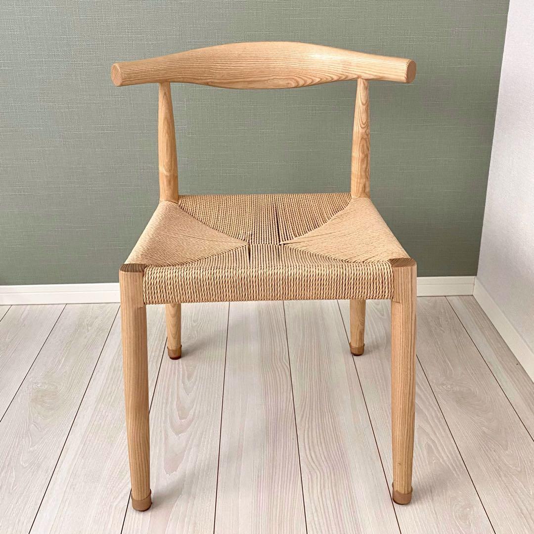 天然木 ウッド 木製 ダイニングチェア ペーパーコード 北欧 リプロダクト