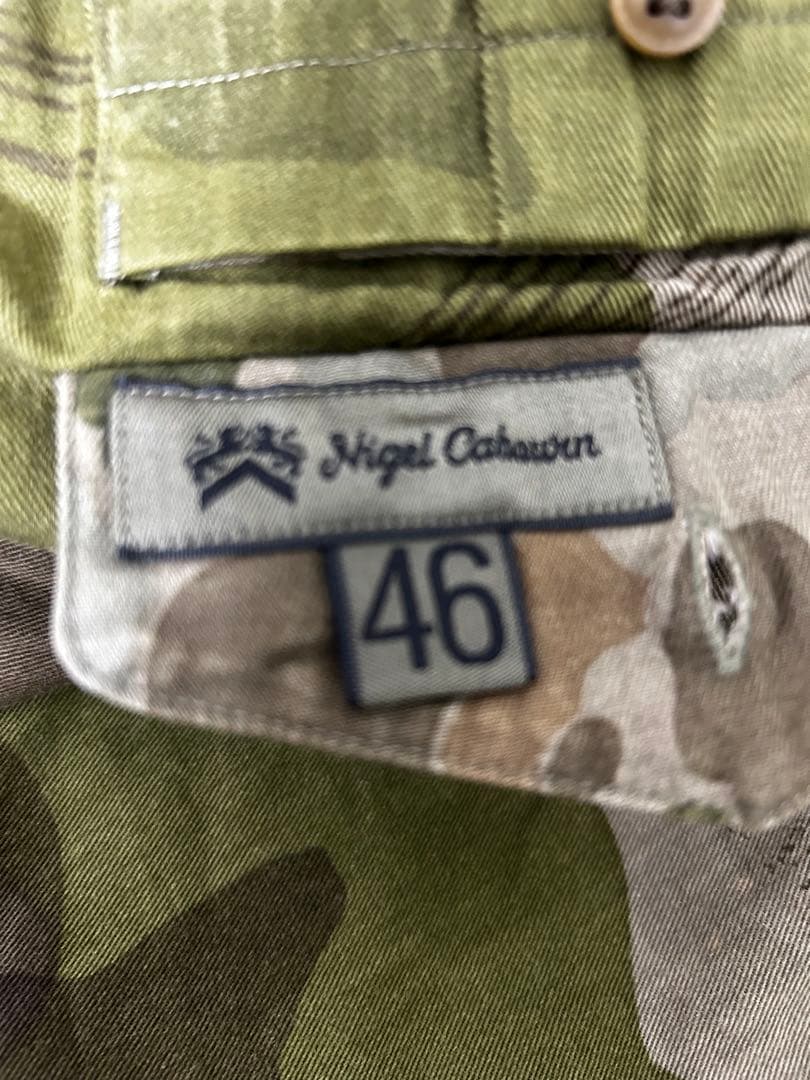 nigel cabourn ナイジェルケーボン　リバーシブルミリタリーシャツ