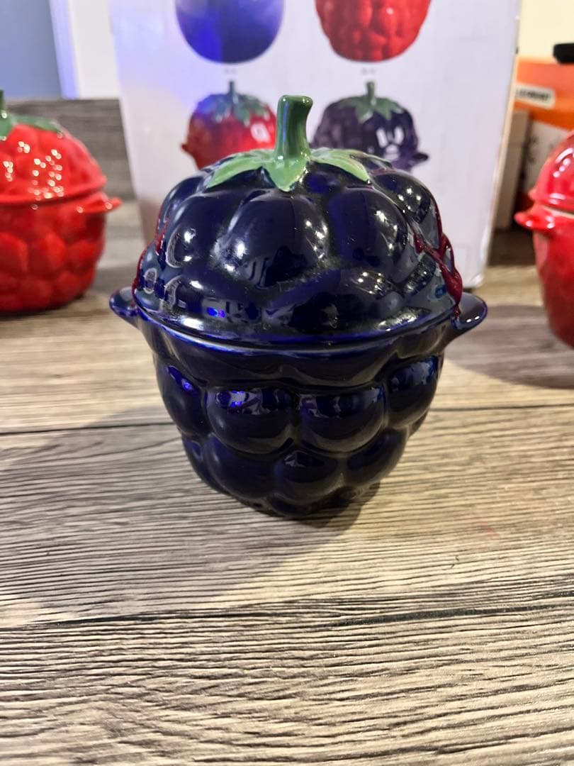 【廃盤】Le Creuset フルーツココットセット　4点セット