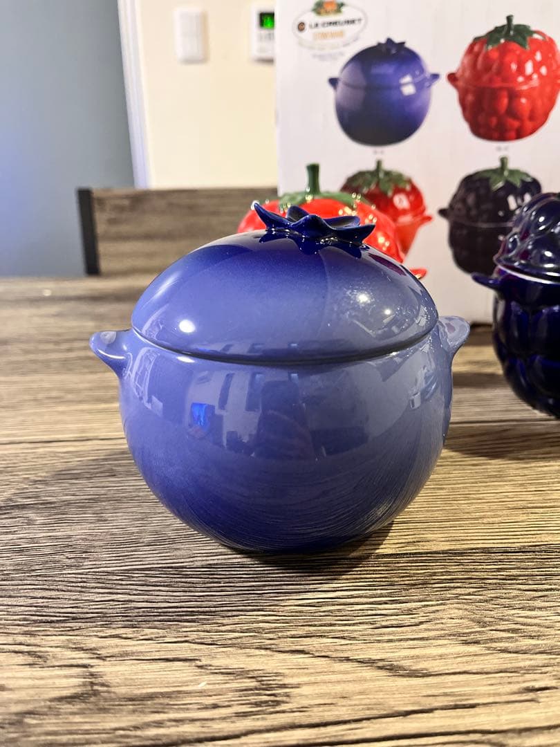 【廃盤】Le Creuset フルーツココットセット　4点セット