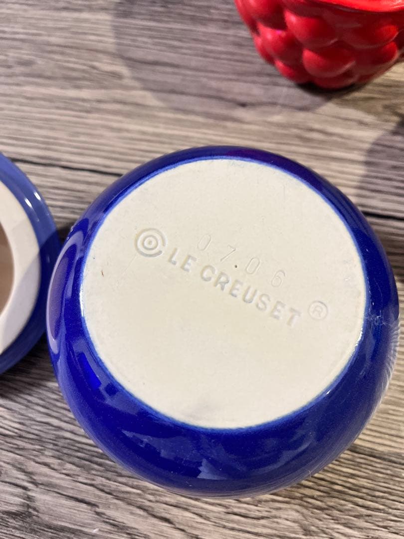 【廃盤】Le Creuset フルーツココットセット　4点セット