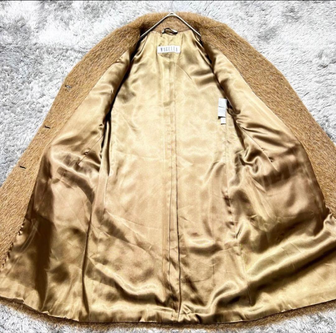 ★美品★MaxMara★MARELLA ★アルパカ★シャギー★チェスターコート★