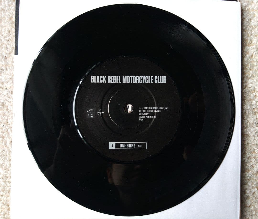 Black Rebel Motorcycle Club 7インチレコード
