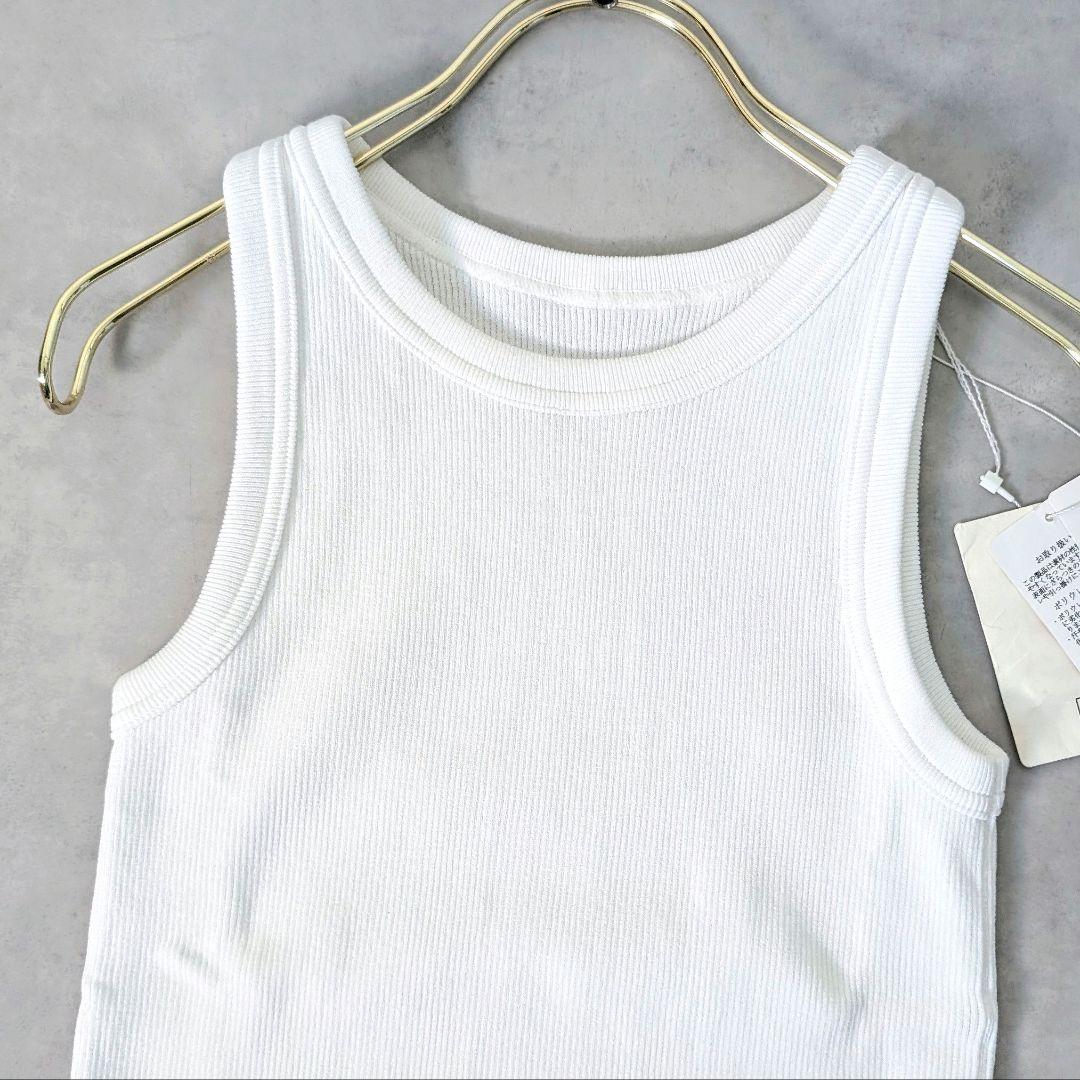 未使用 ドゥーズィエムクラス LOREL RIB タンクトップ 2024年モデル