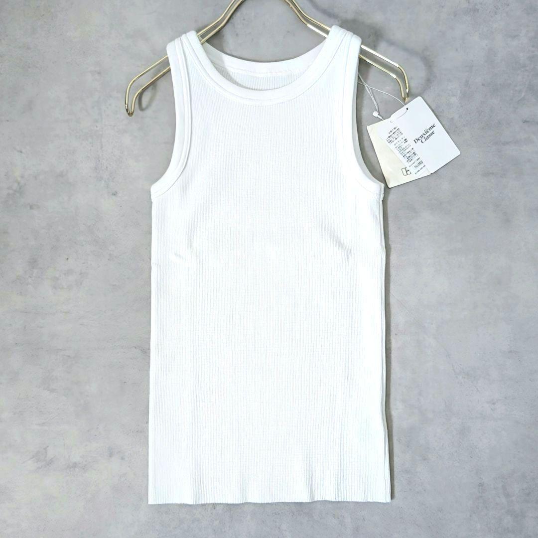 未使用 ドゥーズィエムクラス LOREL RIB タンクトップ 2024年モデル