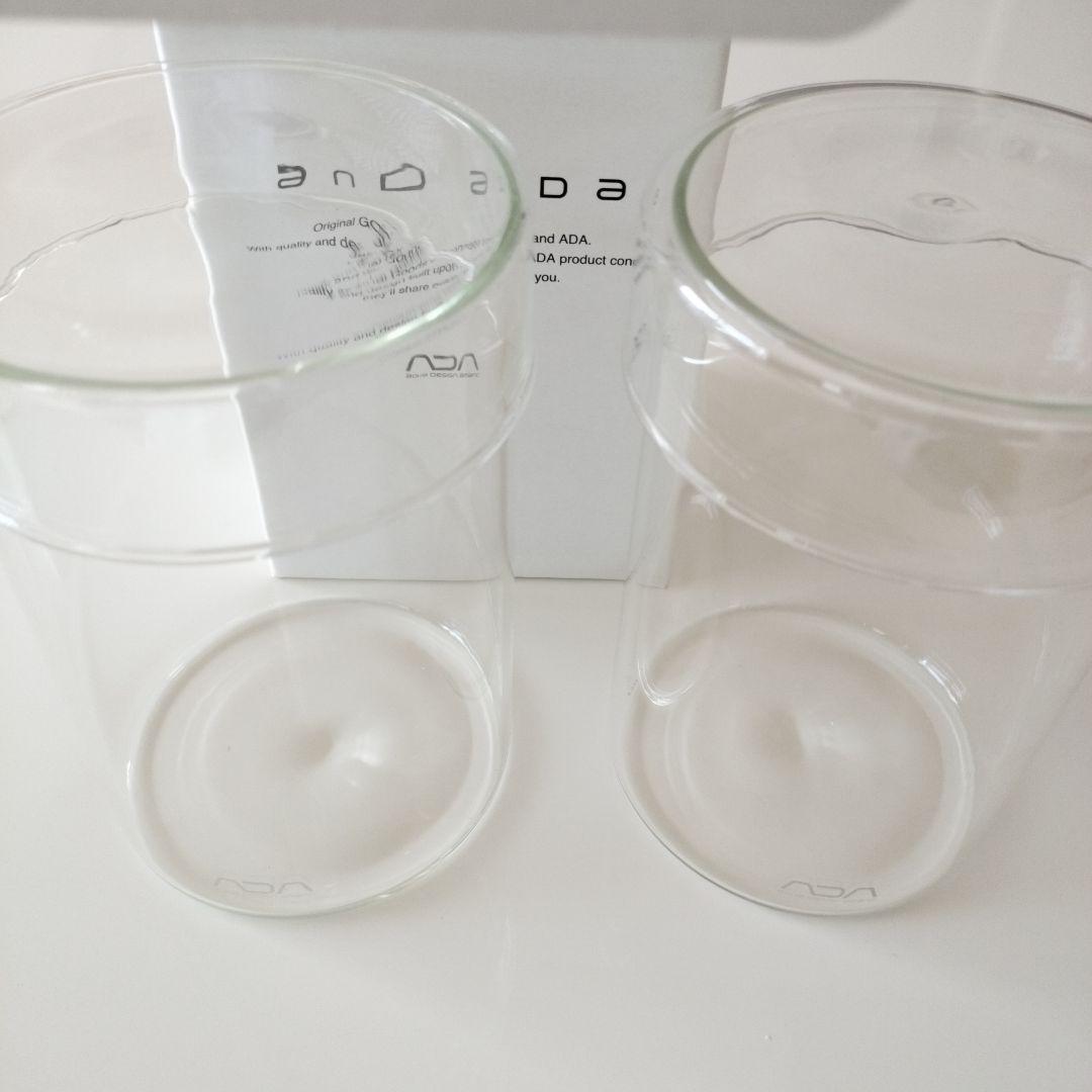ADA ガラスポットMARU 2個（１つは箱無し）