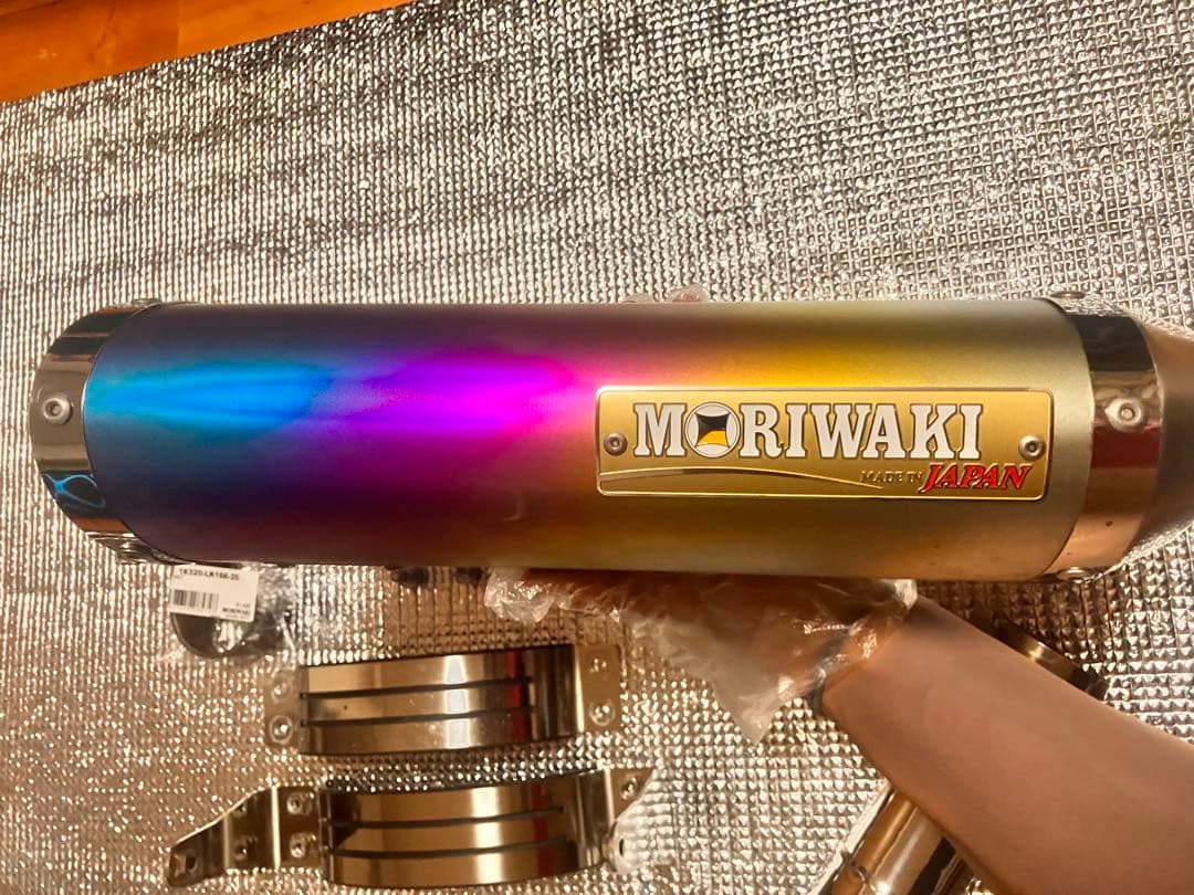 cbr600rr MORIWAKI スリップオンマフラー