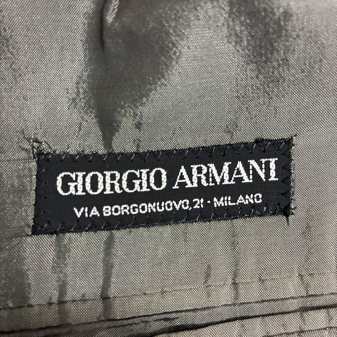 GIORGIO ARMANI ジョルジオアルマーニ　ダブルブレストスーツ　黒タグ