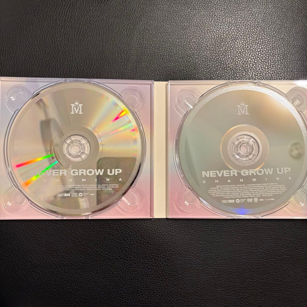 ちゃんみなCHANMINA NEVER GROW UP 初回限定盤