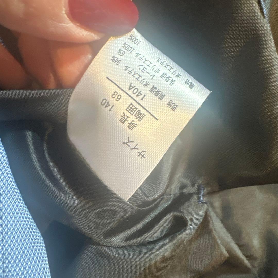 【美品】ワンダーファクトリー140cm 男の子 フォーマルスーツ 入学式、卒業式