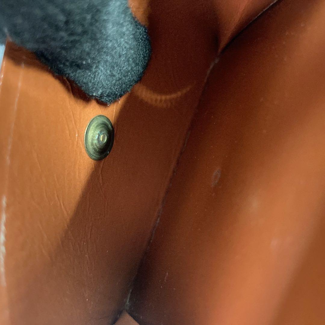 MCM エムシーエム 二つ折り財布 ヴィセトス柄　コンパクトウォレット レザー